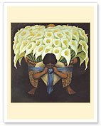 The Seller of Calla Lilies (El Vendedor De Alcatraces) - c. 1941 - Fine Art Prints & Posters