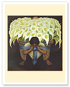 The Seller of Calla Lilies (El Vendedor De Alcatraces) - c. 1941 - Fine Art Prints & Posters