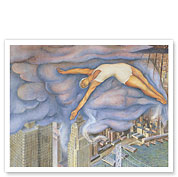 Pan American Unity Mural (Panel 2 Detail) - c. 1940 - Fine Art Prints & Posters