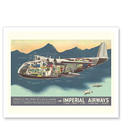 Empire Flying Boats Aircraft - Imperial Airways - c. 1937 - Fine Art Prints & Posters
