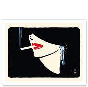 The Cigarette (La Cigarette) - Lady Smoking - Fine Art Prints & Posters