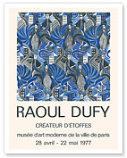 Raoul Dufy, Fabric Designer (Créateur D’étoffes) - Charlie Chaplin Design - 1977 - Fine Art Prints & Posters