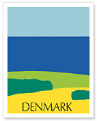 Denmark - Danish Landscape - c. 1976 - Fine Art Prints & Posters