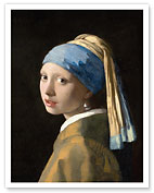 Girl with a Pearl Earring - c. 1665 - Fine Art Prints & Posters