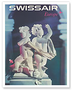 Europe - Swissair - c. 1964 - Fine Art Prints & Posters