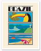 Brazil - Christ the Redeemer Statue - c. 1970's - Fine Art Prints & Posters