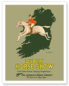 Dublin Horse Show - Pan American World Airways - c. 1954 - Fine Art Prints & Posters