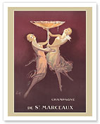 De St. Marceaux - French Champagne - c. 1935 - Fine Art Prints & Posters