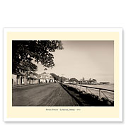 Front Street Lahaina, Maui 1917 - Fine Art Prints & Posters