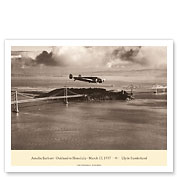 Amelia Earhart - Oakland, California to Honolulu, Hawaii - March 17, 1937 - Lockheed Electra 10E - Fine Art Prints & Posters