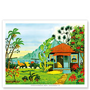 Island Getaway - Tropical Paradise - Hawaii - Hawaiian Islands - Fine Art Prints & Posters