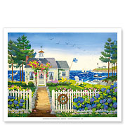 The Captain's Seaside Cottage - Fine Art Prints & Posters