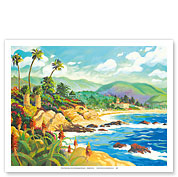 In Love with Laguna Beach - California - Seaside Ocean View - Fine Art Prints & Posters