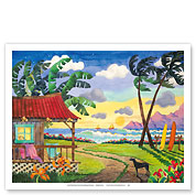 Sunset in Paradise - Tropical Beach - Hawaii - Hawaiian Islands - Fine Art Prints & Posters