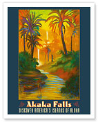 Akaka Falls Hawaii - Discover America's Islands of Aloha - Hamakua Big Island - Fine Art Prints & Posters
