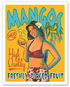 Hawaii Mangos Only 5¢ - High Quality Freshly Picked Fruit - Fine Art Prints & Posters