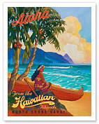 Aloha From the Hawaiian Islands - North Shore Kauai Hawaii - Fine Art Prints & Posters