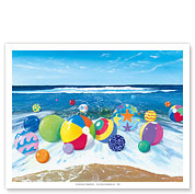 Beach Balls - Fine Art Prints & Posters