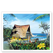 Hawaiian Hideaway - Hale Hawaii - Fine Art Prints & Posters