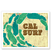 California (Cal) Surf - Fine Art Prints & Posters