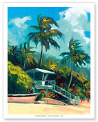 Hawaii Lifeguard Stand - Fine Art Prints & Posters