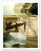 Surfers Journal Entry 43 - Chasing Waves - Fine Art Prints & Posters