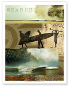 Surf Journal Entry 43 - Search for the Perfect Wave - Fine Art Prints & Posters