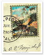 Laguna Beach, California - Postage Stamp - Fine Art Prints & Posters