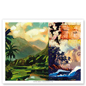 Island Surf Story - Samoa & Tahiti - Fine Art Prints & Posters