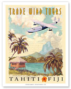 Tahiti, Fiji Islands - Trade Wind Tours - Fine Art Prints & Posters