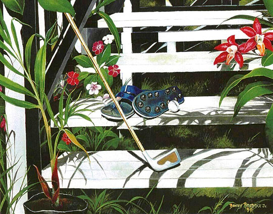 Golf Maui Style - Fine Art Giclee Canvas Prints