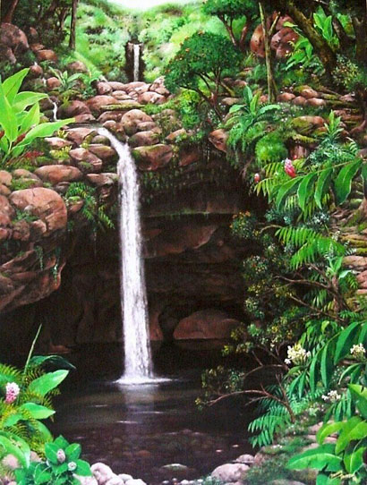 Mile #Ten Hana Road - Fine Art Giclee Canvas Prints
