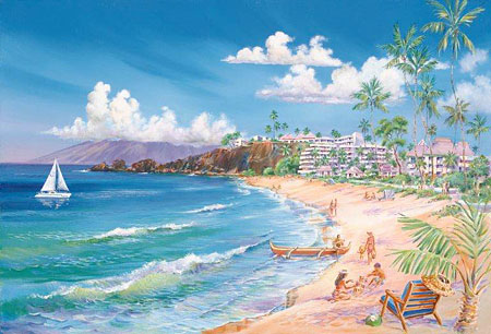 Ka'anapali Legend - Limited Edition Giclee Art Prints