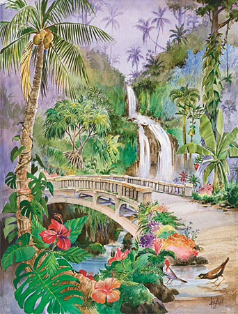 Road to Hana I - Limited Edition Giclee Art Prints