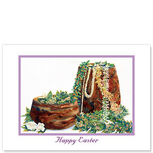 A Lei Never Forgotten - Hawaiian Collectors Edition Greeting Cards - Easter Cards