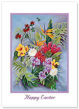 Island Floral - Hawaiian Collectors Edition Greeting Cards - Easter Cards