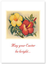 Hawaiian Hibiscus - Hawaiian Collectors Edition Greeting Cards - Easter Cards