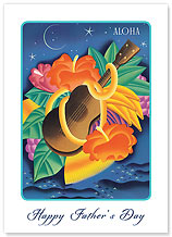 Essence of Aloha - Hawaiian Collectors Edition Greeting Cards - Father's Day Cards