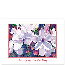 Jeweled Plumeria - Hawaiian Collectors Edition Greeting Cards - Mother's Day Card