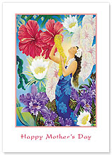 A Lei of Aloha - Hawaiian Collectors Edition Greeting Cards - Mother's Day Card