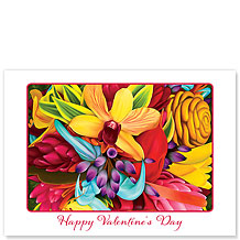 Floral Explosion - Hawaiian Collectors Edition Greeting Cards - Valentine's Day Card