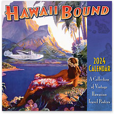 Hawaii Bound - 2024 Deluxe Hawaiian Wall Calendar