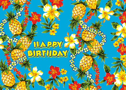 Pineapple Express - Personalized Greeting Card