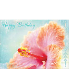 Surrender to Mystery - Hawaiian Happy Birthday Greeting Card