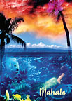 Hawaiian Dreams - Hawaiian Mahalo / Thank You Greeting Card