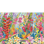 Tropical Tantrum - Hawaiian Mahalo / Thank You Greeting Card