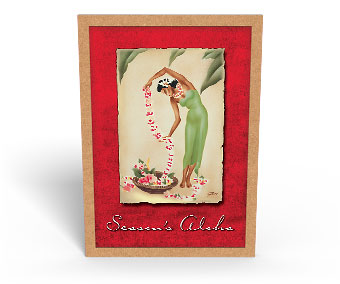 The Holiday Leimaker - Hawaiian Holiday / Christmas Greeting Card Box Set