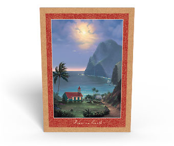 Peace on Earth - Hawaiian Holiday / Christmas Greeting Card Box Set