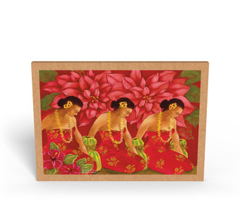 Holiday Graces - Hawaiian Holiday / Christmas Greeting Card Box Set