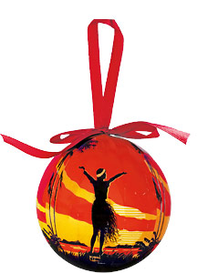 Aloha OE - Hawaiian Boxed Ball Christmas Ornaments